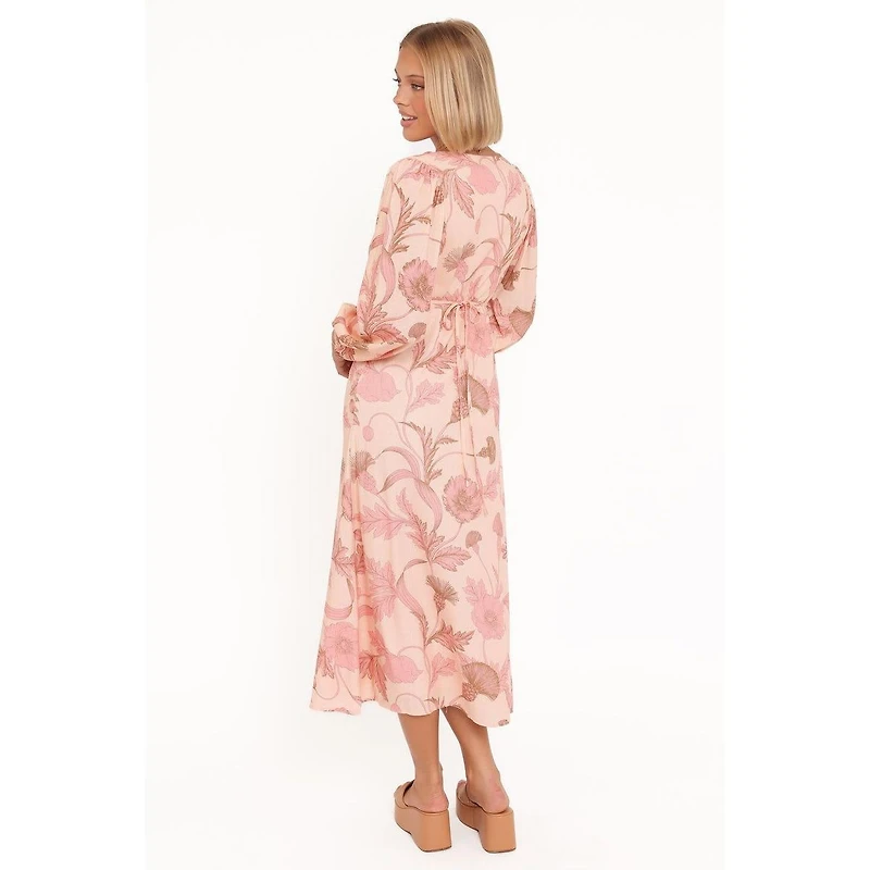 Petal and Pup Women's Kolby Long Sleeve Midi Dress