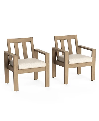 Mansfield -Pc. Aluminum Outdoor Dining Chair Bundle Set