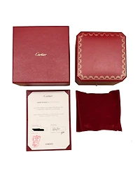 Pre-Owned Cartier Gold Diamond Juste Un Clou Bracelet