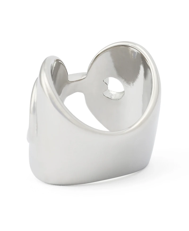 Robert Lee Morris Soho Rhodium Mariner Link Band Ring