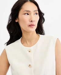 Anne Klein Women's Four-Button Tailored Vest