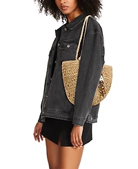 Steve Madden Btydes Raffia Shopper
