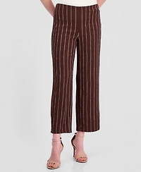 Anne Klein Petite Cropped Wide-Leg Pants