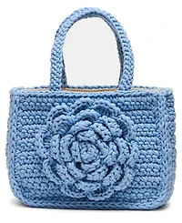 Steve Madden Bluvly Croshet Rose Bag
