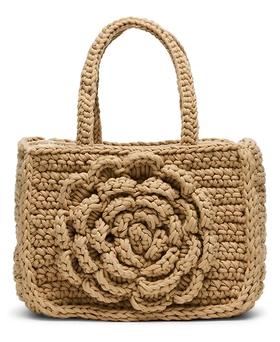 Steve Madden Bluvly Croshet Rose Bag