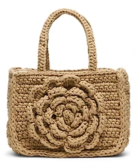 Steve Madden Bluvly Croshet Rose Bag