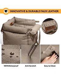 Funny Fuzzy Urban Voyager Dog Car Booster Standard