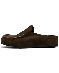 Birkenstock Men's Naples Wrapped Suede Casual Clogs from Finish Line