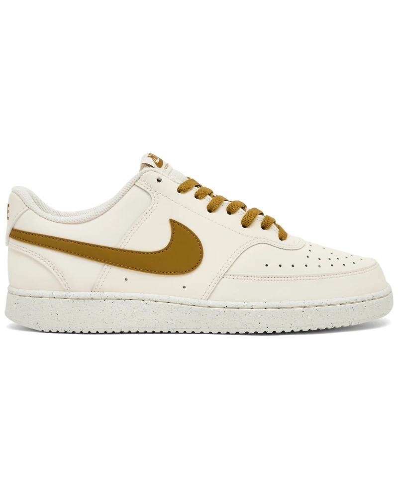 Nike Men's Court Vision Low V2 Nubuck Casual Sneakers from Finish Line
