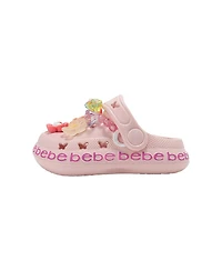 Bebe Toddler Eva Clogs - Lightweight and Comfortable, featuring Sparkling Gems Charms