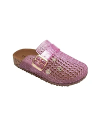 Bebe Girls Footbed Jelly Clogs
