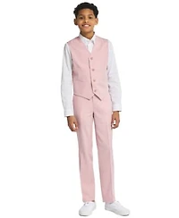Calvin Klein Boys 8 20 Stretch Mini Texture Vest Long Sleeve Dress Shirt Pants