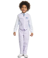 Nautica Boys' 2-7 Check Long-Sleeve Shirt, Vest, Necktie, Pocket Square & Pants, 5-Piece Set