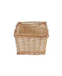 Household Essentials Woven Market Basket, Handwoven Willow Weave