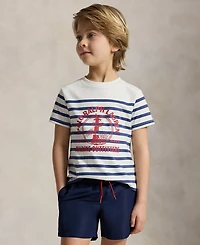 Polo Ralph Lauren Boys' 2-7 Classic Striped T-Shirt