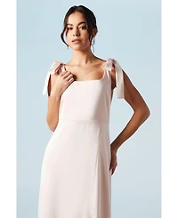 Oasis Women's Satin Midi Bridesmaid Dress