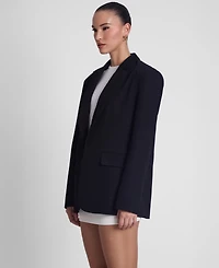 Leau Women's Classic Column Oversized Blazer