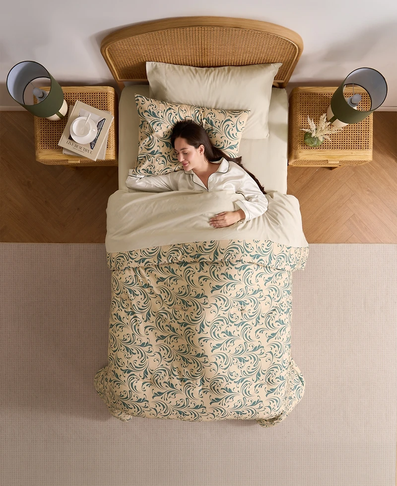 Nestl Luxury Soft Biomorphic Design 5-Pc. Comforter Set