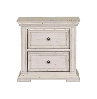 Liberty Furniture Industries, Inc Big Valley Bedside Chest w/ Charging Station