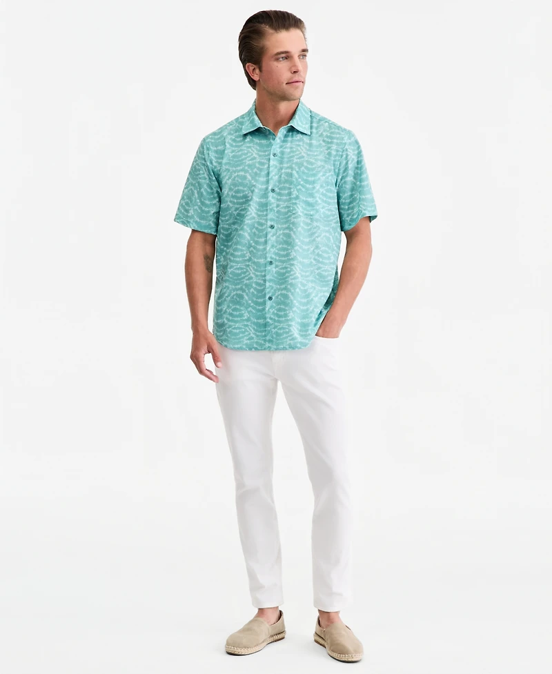 Tommy Bahama Men's Coast Tidal Mist Short-Sleeve Shirt