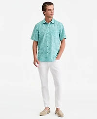 Tommy Bahama Men's Coast Tidal Mist Short-Sleeve Shirt