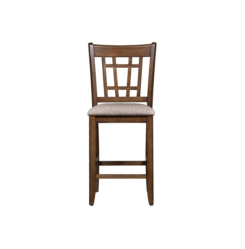 Liberty Furniture Industries, Inc Santa Rosa 24 Inch Lattice Back Counter Chair