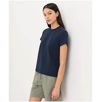 Pact Women's Organic Cotton Slub Crewneck Tee