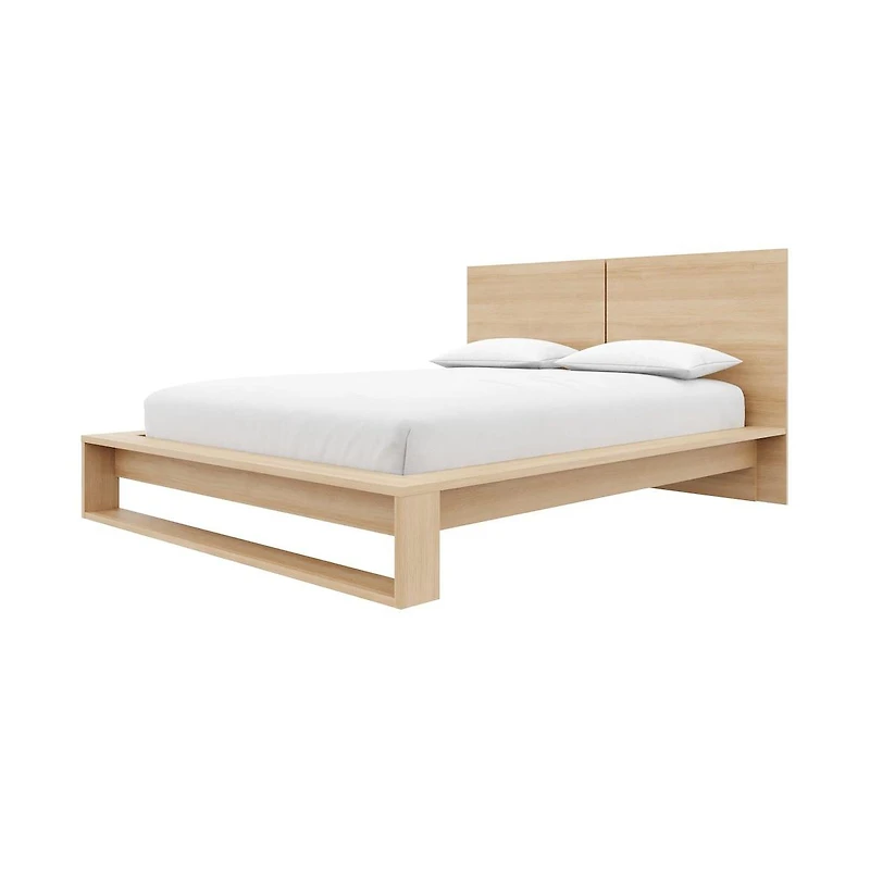 Nexera Audrey Headboard and Slatted Bedframe.