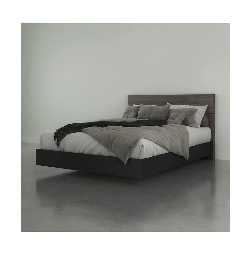 Nexera Bed Frame And Headboard, Queen.