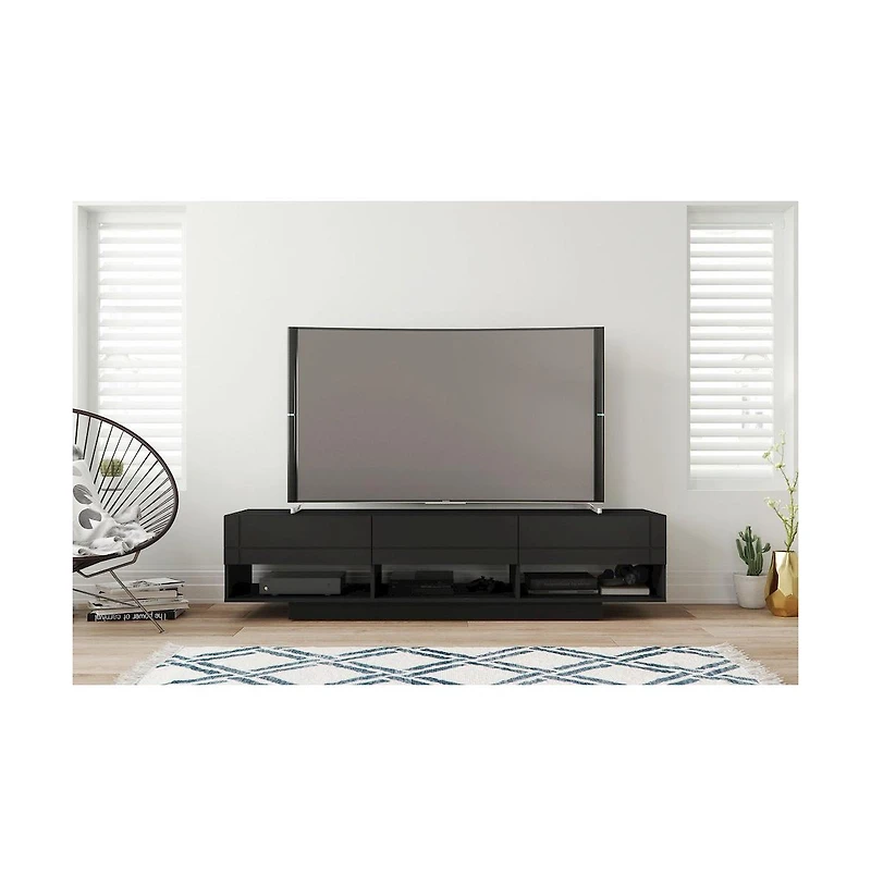 Nexera 72-Inch Tv Stand With 3-Drawers.