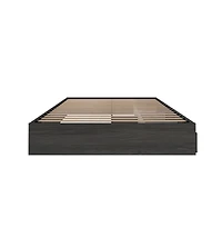 Nexera 3-Drawer Storage Bed Frame
