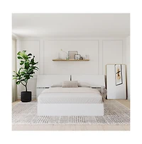 Nexera Bed Frame And Headboard, Queen.