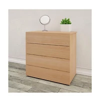 Nexera 4-Drawer Dresser Chest.