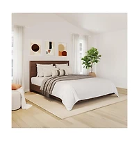 Nexera Bed Frame And Headboard, Queen.