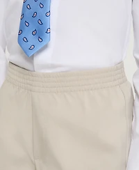 Haggar Boys' 4T-8 V-Neck Vest, Pants, Shirt and Tie, 4-Piece Set