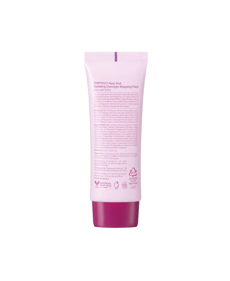 Tonymoly Mask Melt Wrapping Mask, 2.5 oz.