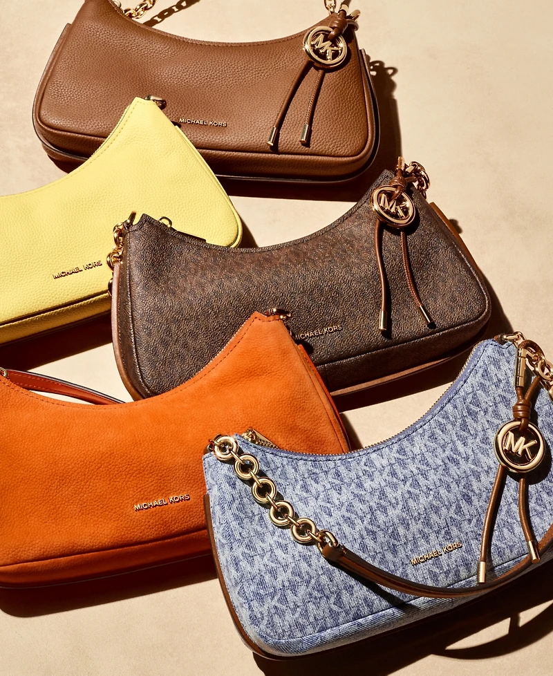 Michael Kors Nolita Chain Small Top Zip Pochette Bag