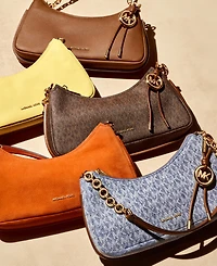 Michael Kors Nolita Chain Small Top Zip Pochette Bag