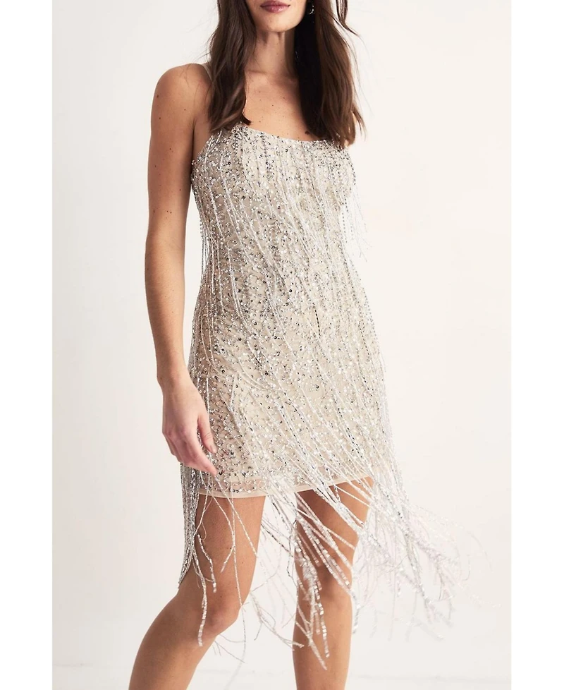 Nasty Gal Women's Loop Tassel Embellished Jacket