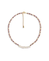 Retro Chic Pearl Necklace