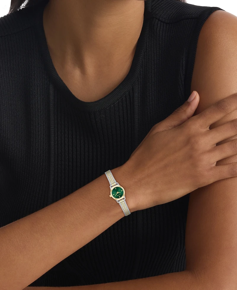 Calvin Klein Women's Ck Contemporary Two Tone Stainless Steel Bracelet Watch, 18mm