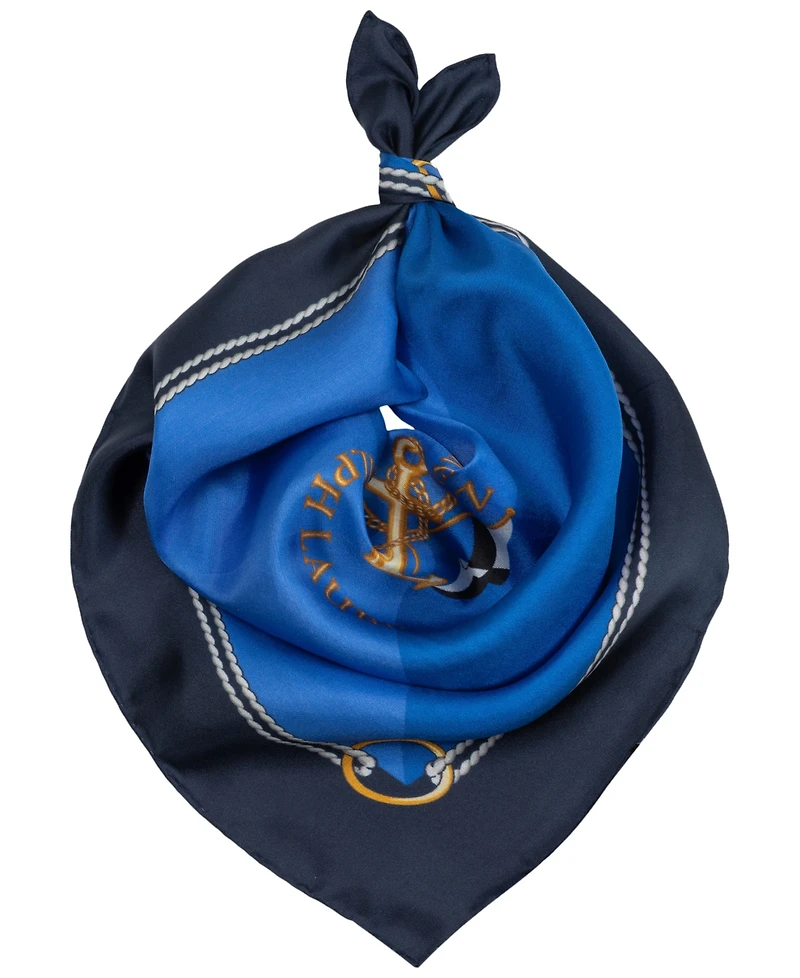 Lauren Ralph Lauren Nautical Small Square Scraf