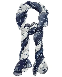 Lauren Ralph Lauren Floral Double Ruffle Scraf