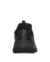 Skechers Men's Work Slip Resistant: Arch Fit Crosser - Rowynn Casual Sneakers from Finish Line