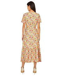 Yumi Women's Midi Tea Dress