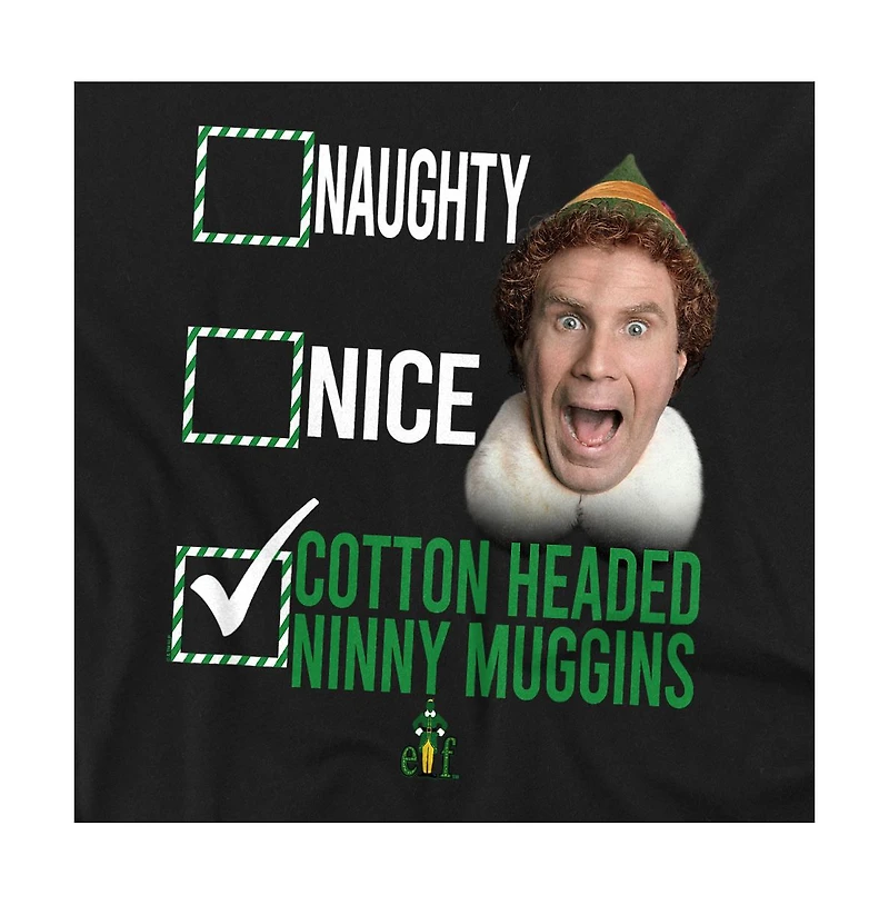 Elf Men's Not Naughty Not Nice T-Shirt