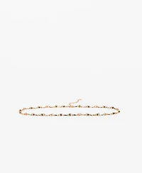 Mango Women's Beaded Chain Belt