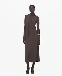 Mango Women's A-Line Foulard Dress