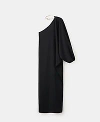 Mango Women's Puffed Sleeve Collared Dress