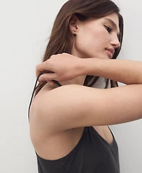 Mango Women's Micro-Modal Straps Nightgown